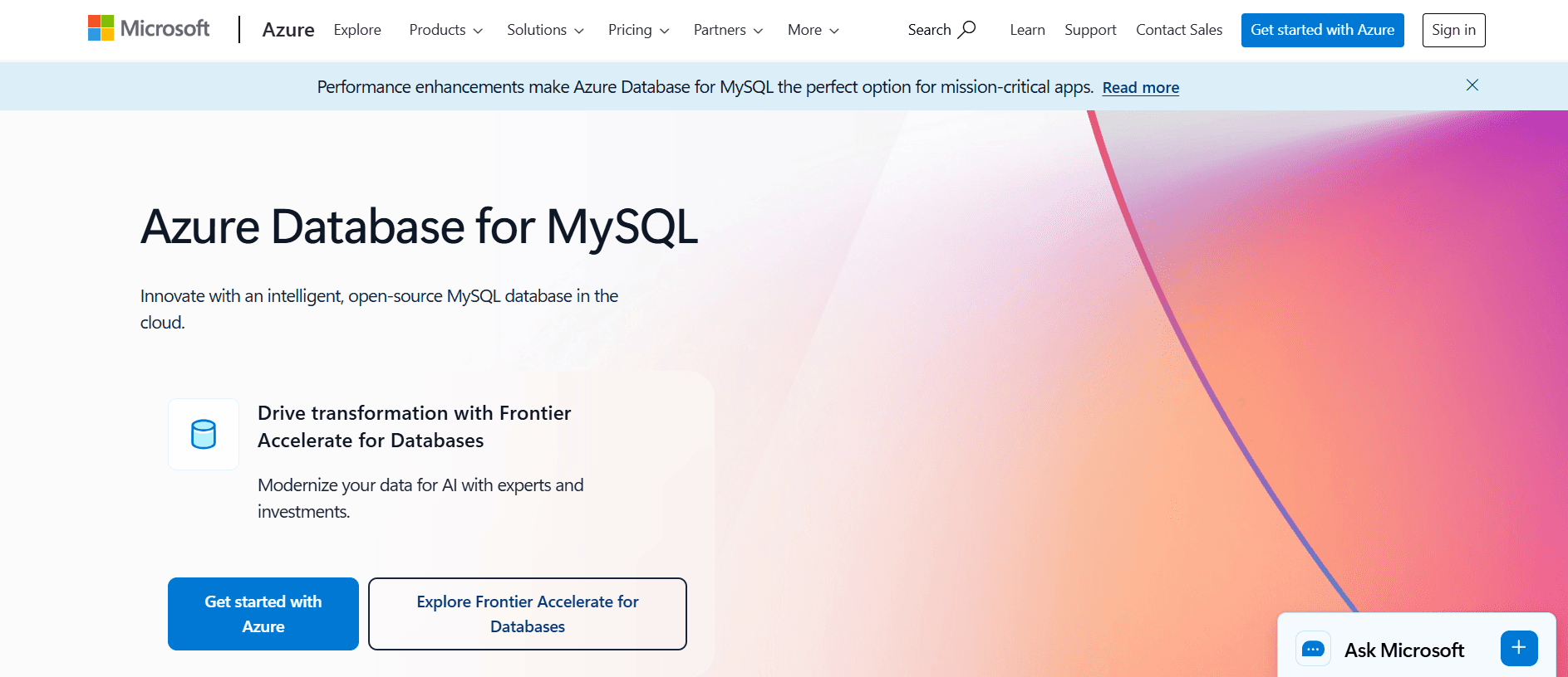 Azure MySQL Database