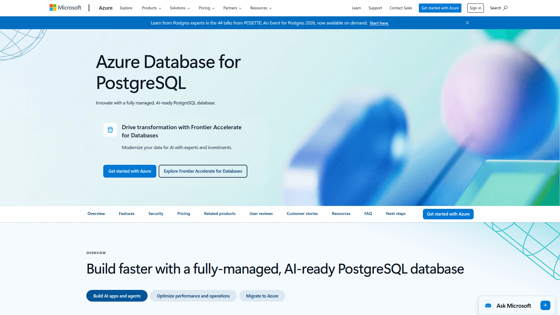 Azure PostgreSQL Database